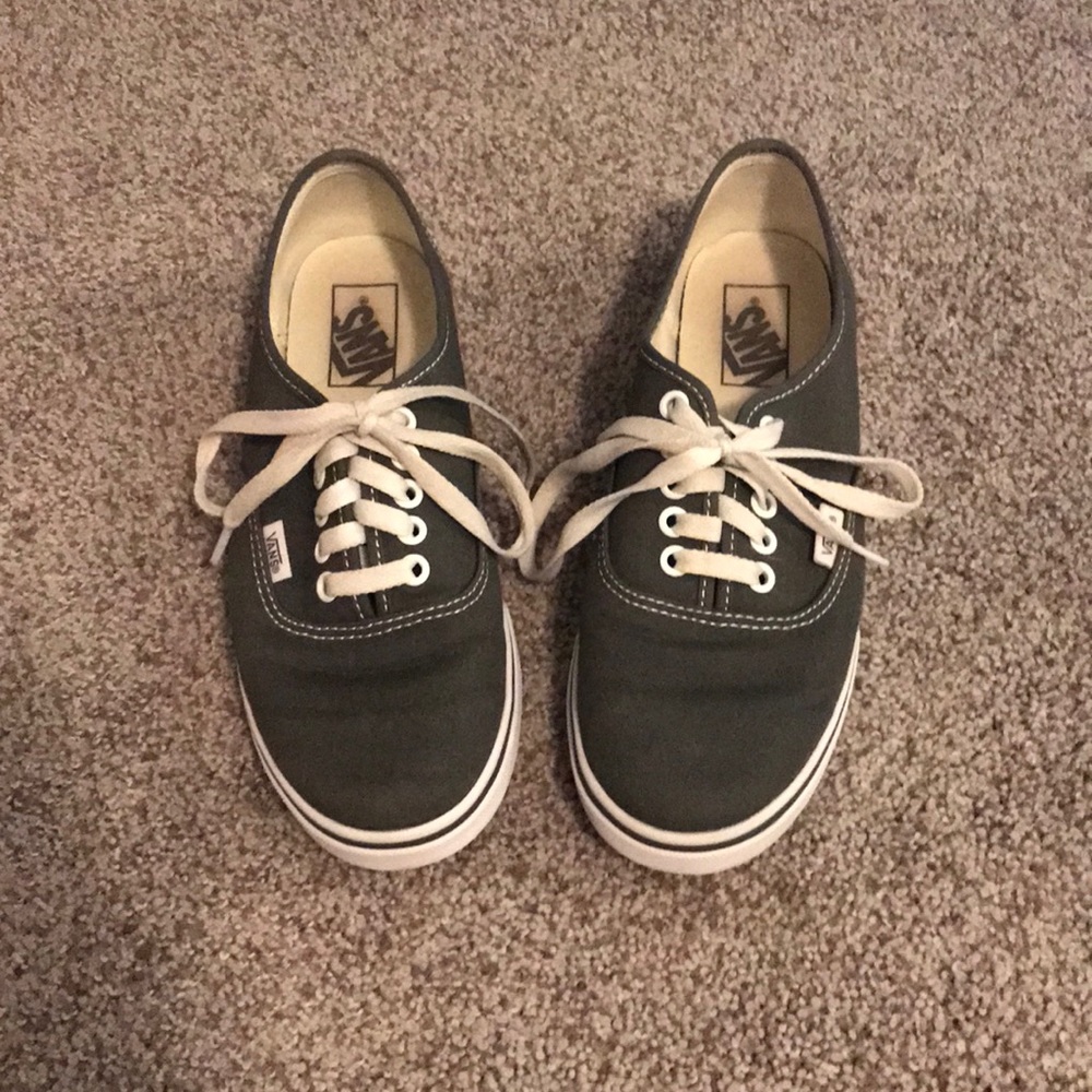 Grey Authentic Vans